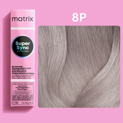 Matrix Super Sync Pre-Bonded Glossing Alkaline Demi-Permanent Hair Colour