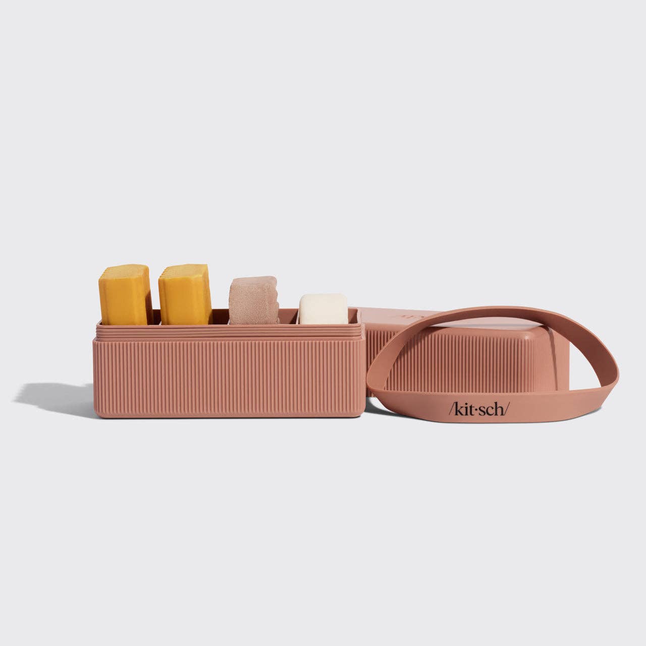 Kitsch 4-Compartment Travel Case - Terracotta