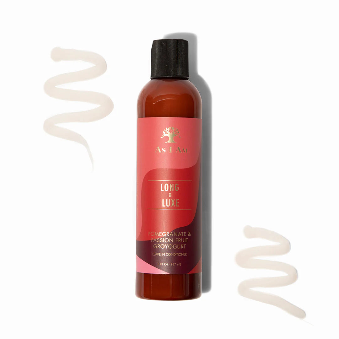 As I Am Long & Luxe Pomegranate & Passion Fruit GroYogurt 8oz