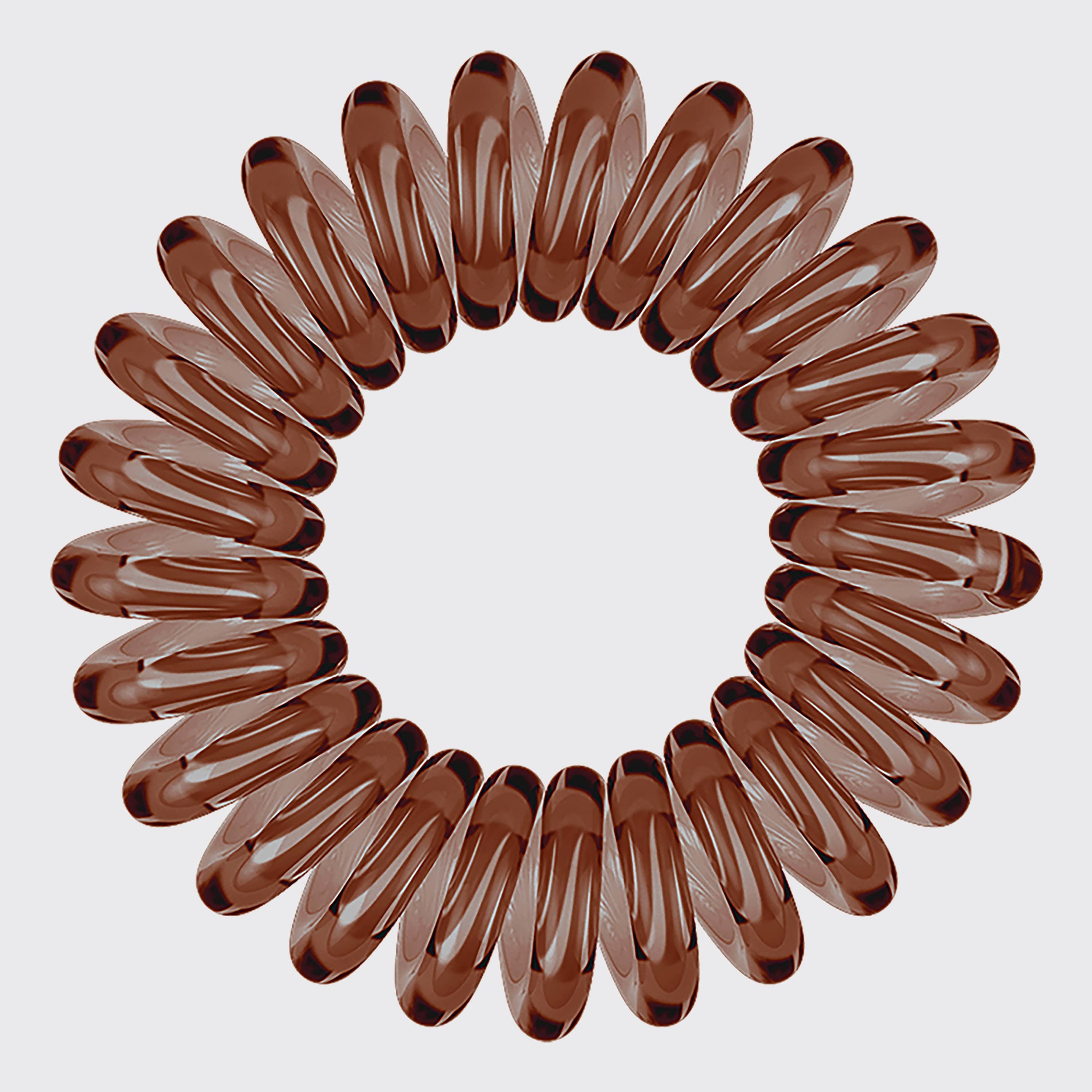 Kitsch Spiral Hair Ties 8 Pack - Brunette