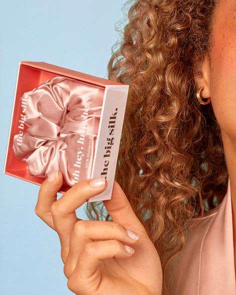 The Big Silk Luxe Organic Silk Scrunchie