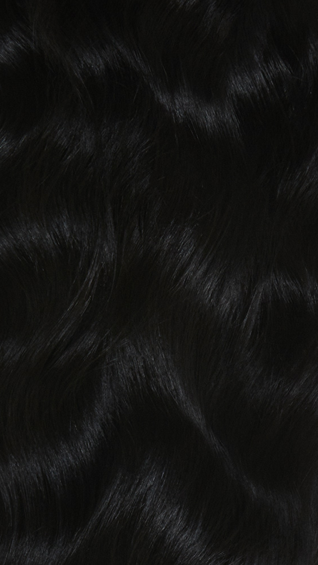 Glaze Supergloss Lustrous Ebony - For Ravens/Black Hair 190ml