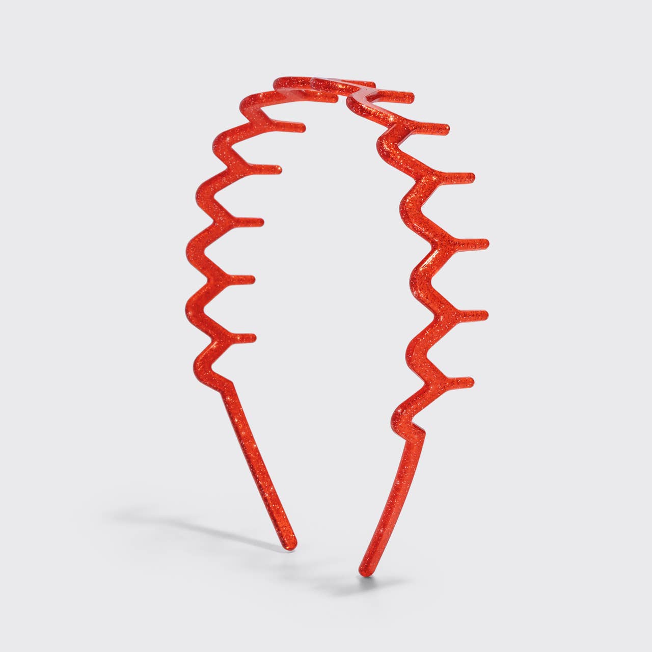 Kitsch Zig Zag Headbands 2pc Set - Gold & Red