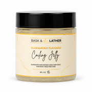 Bask & Lather Aloequench Flaxseed Coiling Jelly 8oz