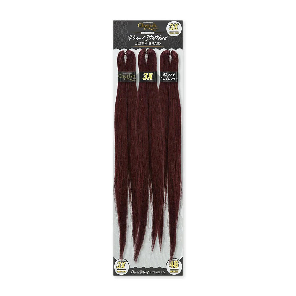 Cherish 3x Pre Stretched Ultra Braid Pre-Pulled 46" 3 Pack