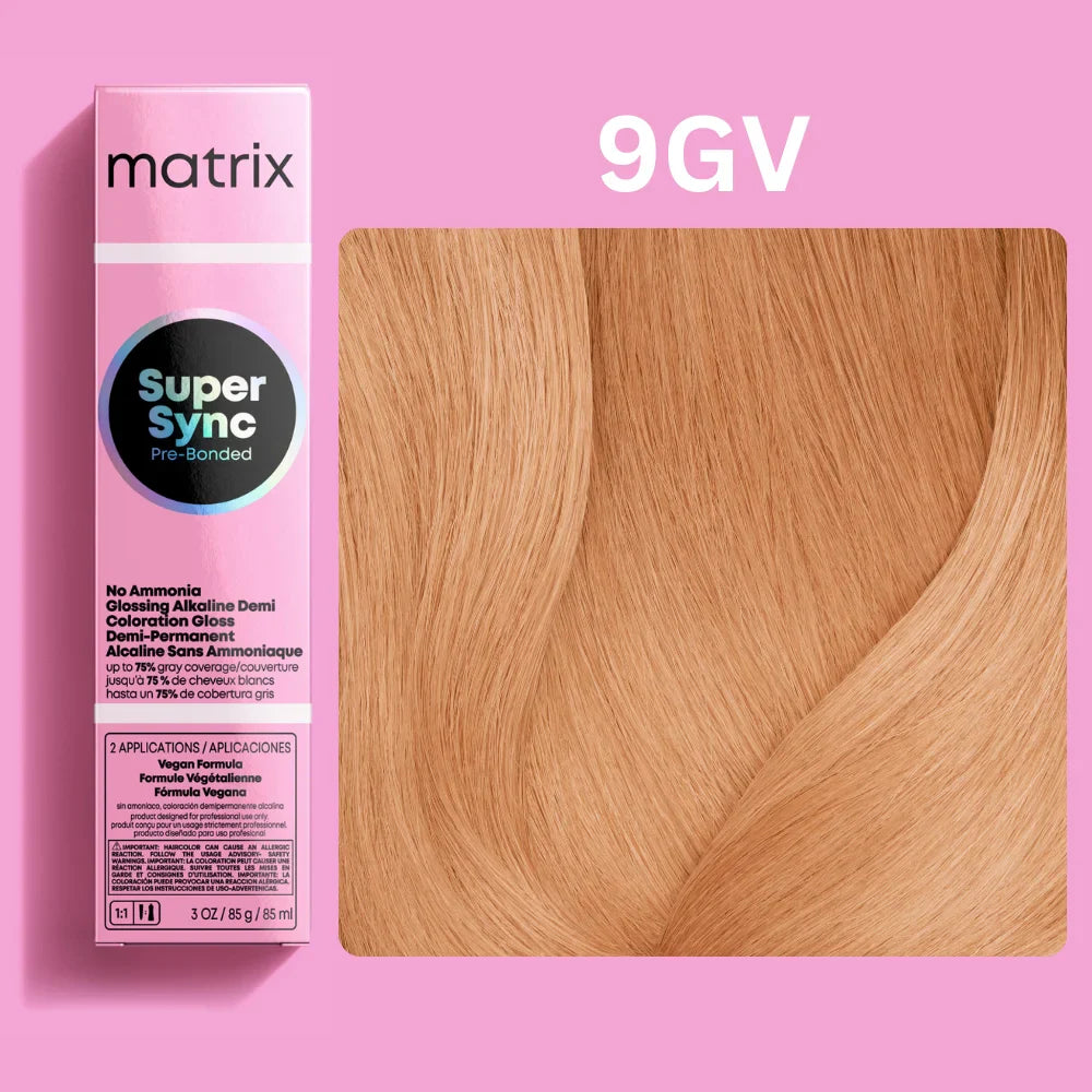 Matrix Super Sync Pre-Bonded Glossing Alkaline Demi-Permanent Hair Colour