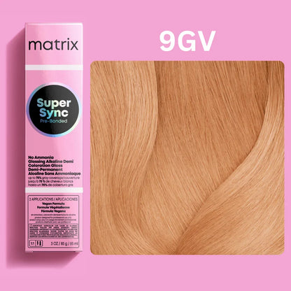 Matrix Super Sync Pre-Bonded Glossing Alkaline Demi-Permanent Hair Colour