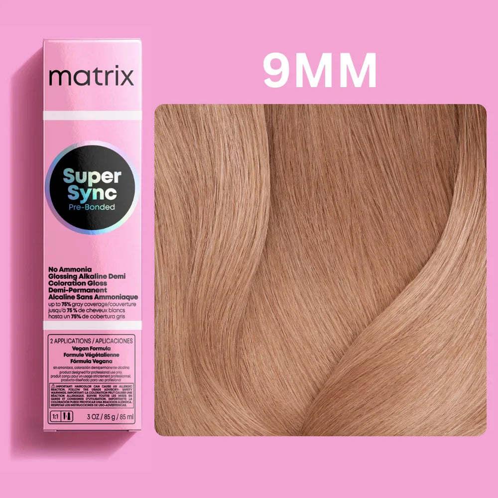 Matrix Super Sync Pre-Bonded Glossing Alkaline Demi-Permanent Hair Colour