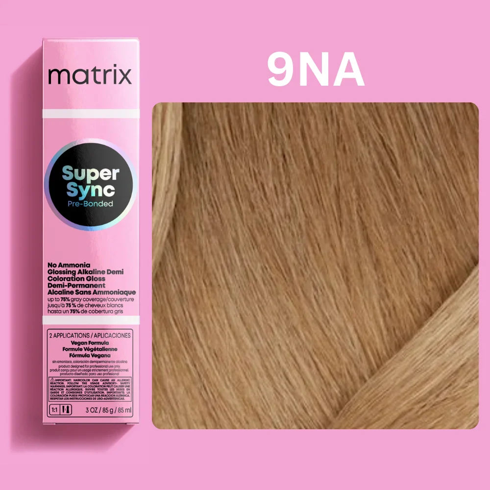 Matrix Super Sync Pre-Bonded Glossing Alkaline Demi-Permanent Hair Colour