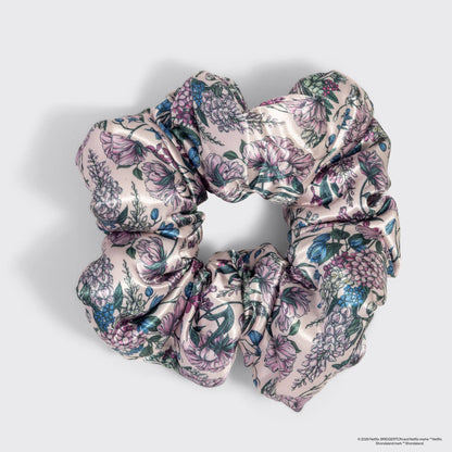 Bridgerton x Kitsch Satin Pillow Scrunchies® in Toile in Bloom