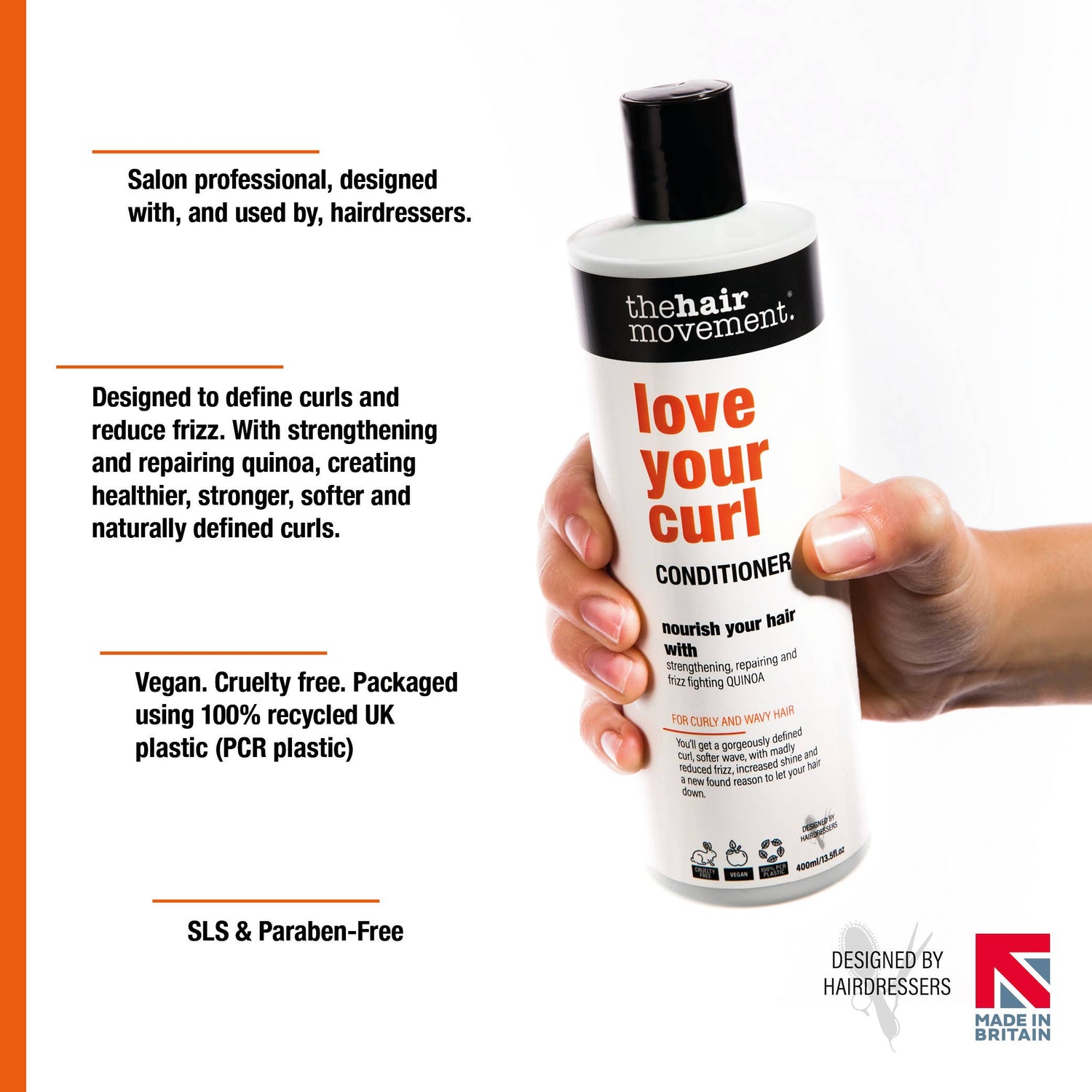 The Hair Movement Love Your Curl Conditioner 400ml