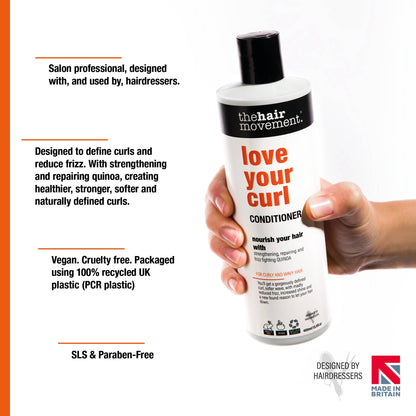 The Hair Movement Love Your Curl Conditioner 400ml