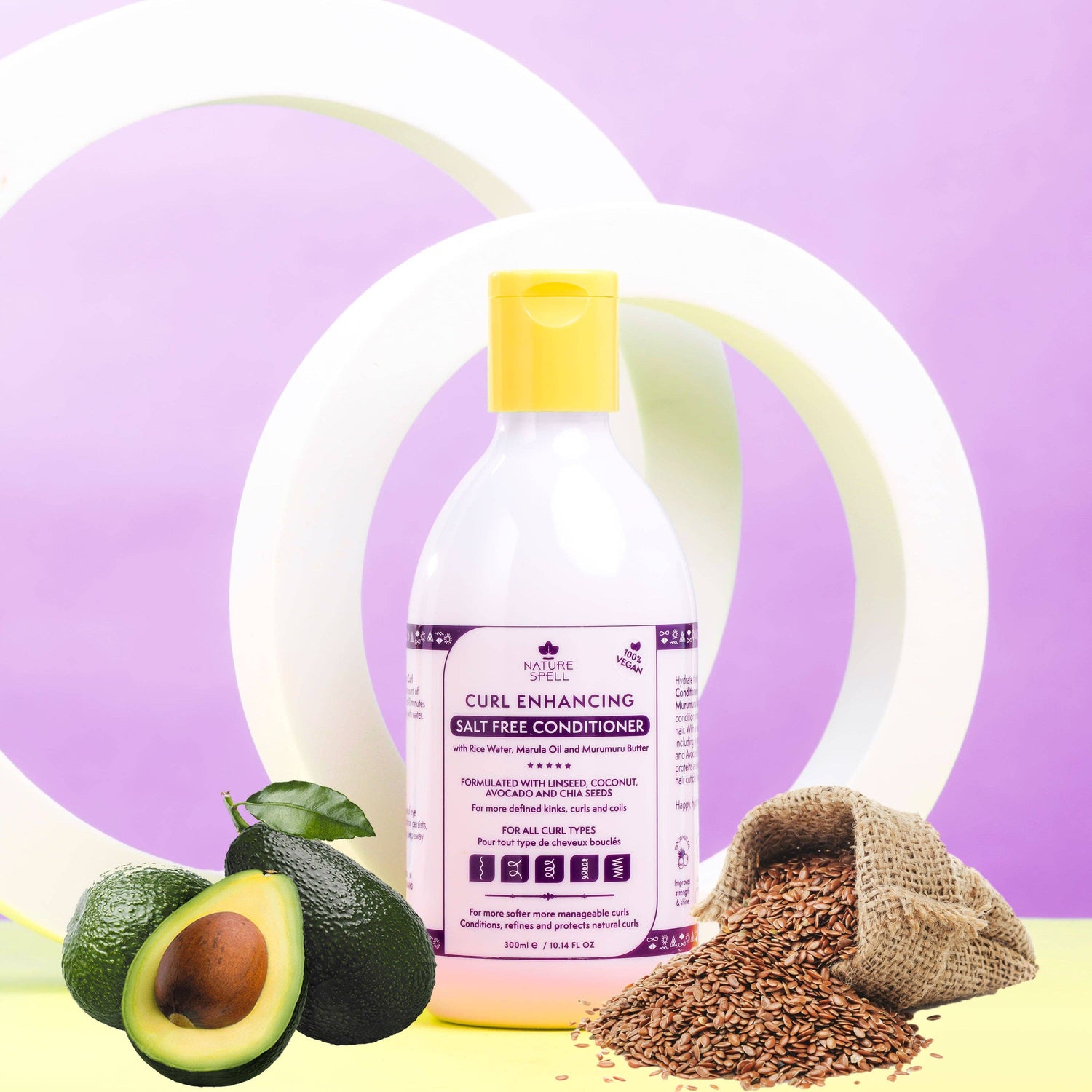 Nature Spell Curl Enhancing Salt Free Conditioner