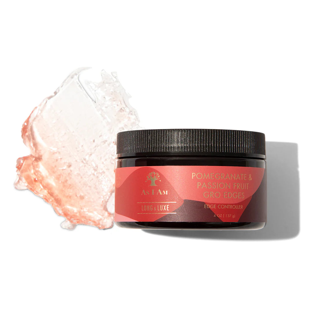 As I Am Long & Luxe Pomegranate & Passion Fruit GroEdges 4oz