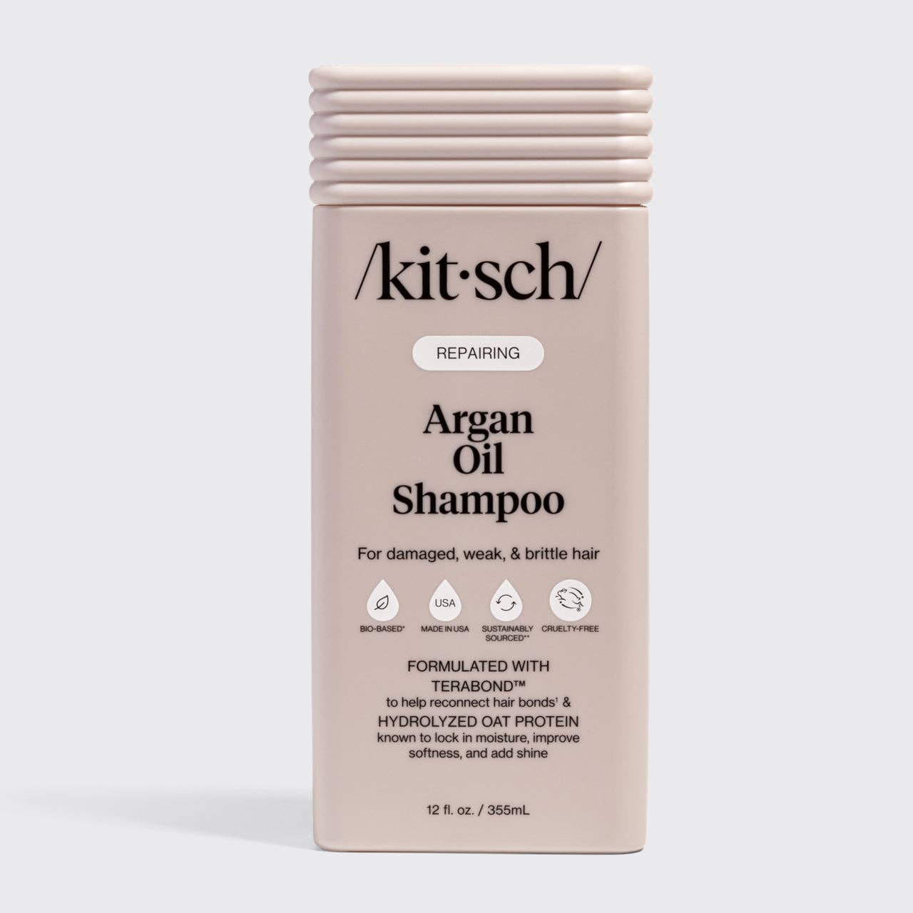 Kitsch Repairing Argan Oil Bottle Shampoo 12oz