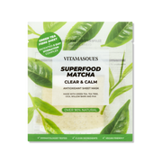 Vitamasques Superfood Matcha Clear & Calm Antioxidant Face Sheet Mask