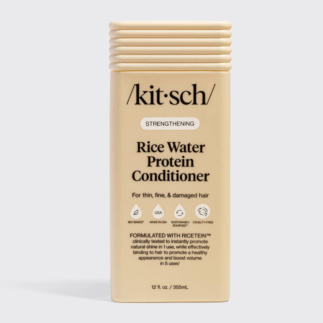 Kitsch Strengthening Rice Water Bottle Conditioner 12oz