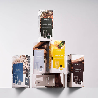 ManCave Hinoki Wood Shower Gel &amp; Fragrance Set - 2pc