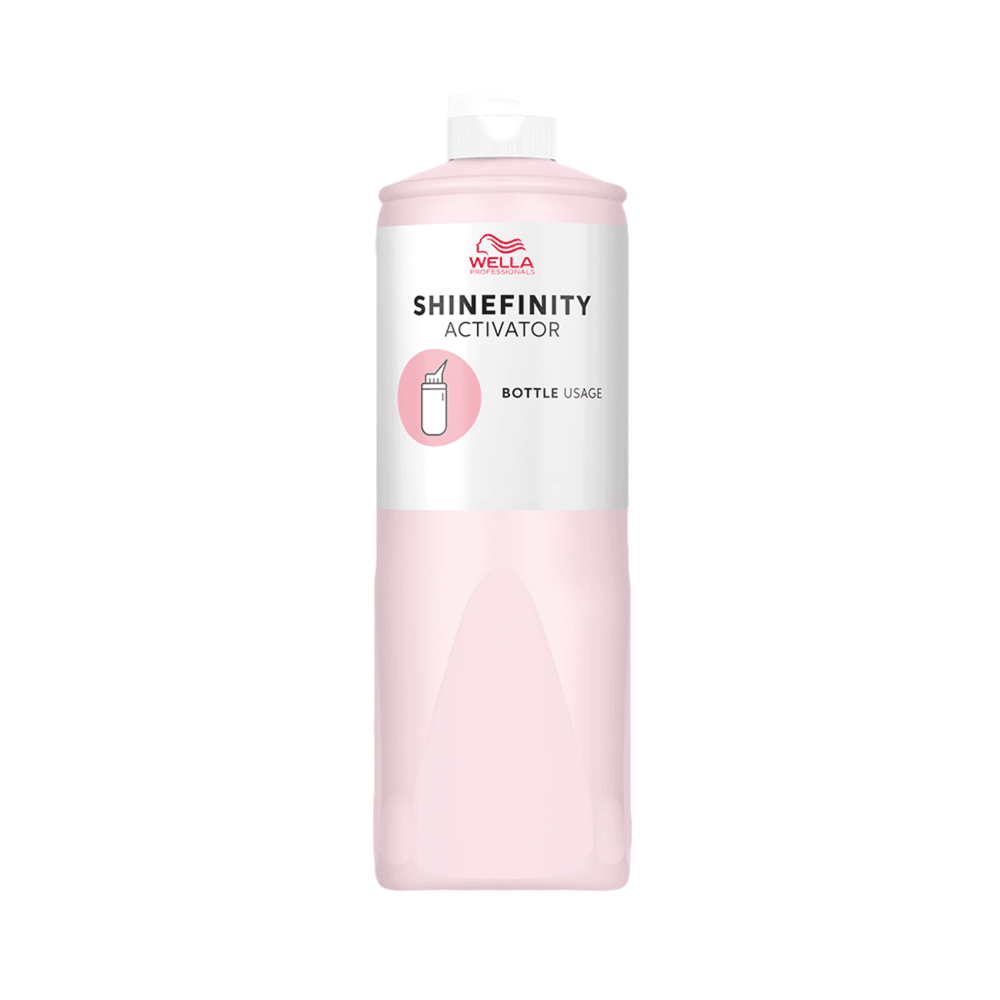 Wella Professionals Shinefinity Activator Bottle Usage
