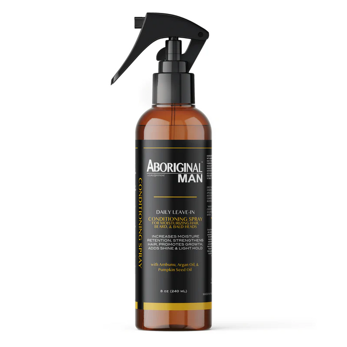 Curls & Potions Aboriginal Man Daily Leave-In Conditioning Spray 8oz