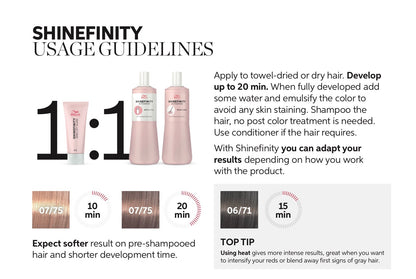 Wella Shinefinity Zero Lift Glaze Demi-Permanent