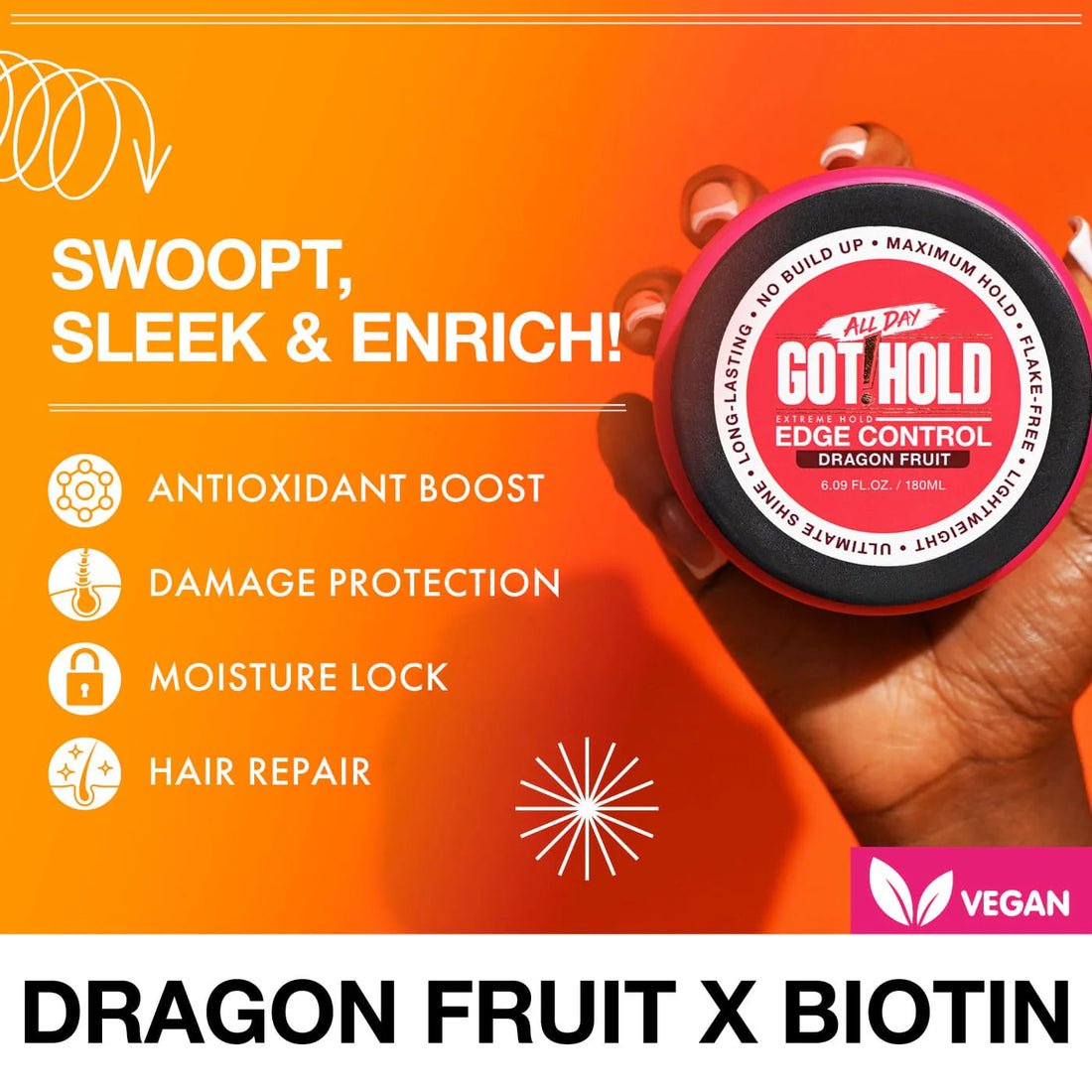 All Day Got Hold Extreme Hold Edge Control - Dragon Fruit