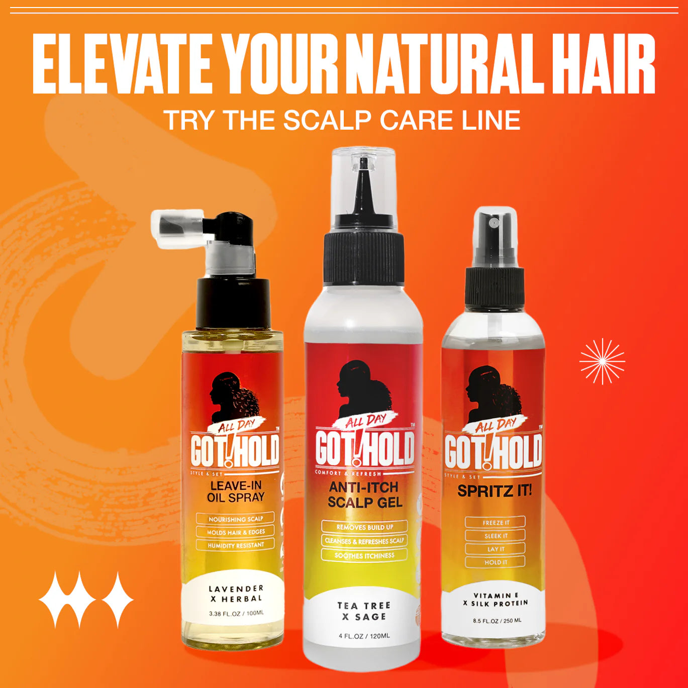 All Day Hold Comfort & Refresh Anti-Itch Scalp Gel 120ml