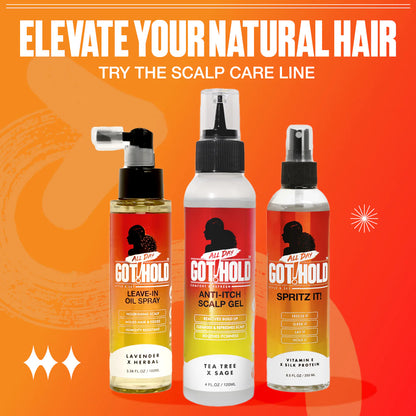 All Day Hold Comfort &amp; Refresh Anti-Itch Scalp Gel 120ml