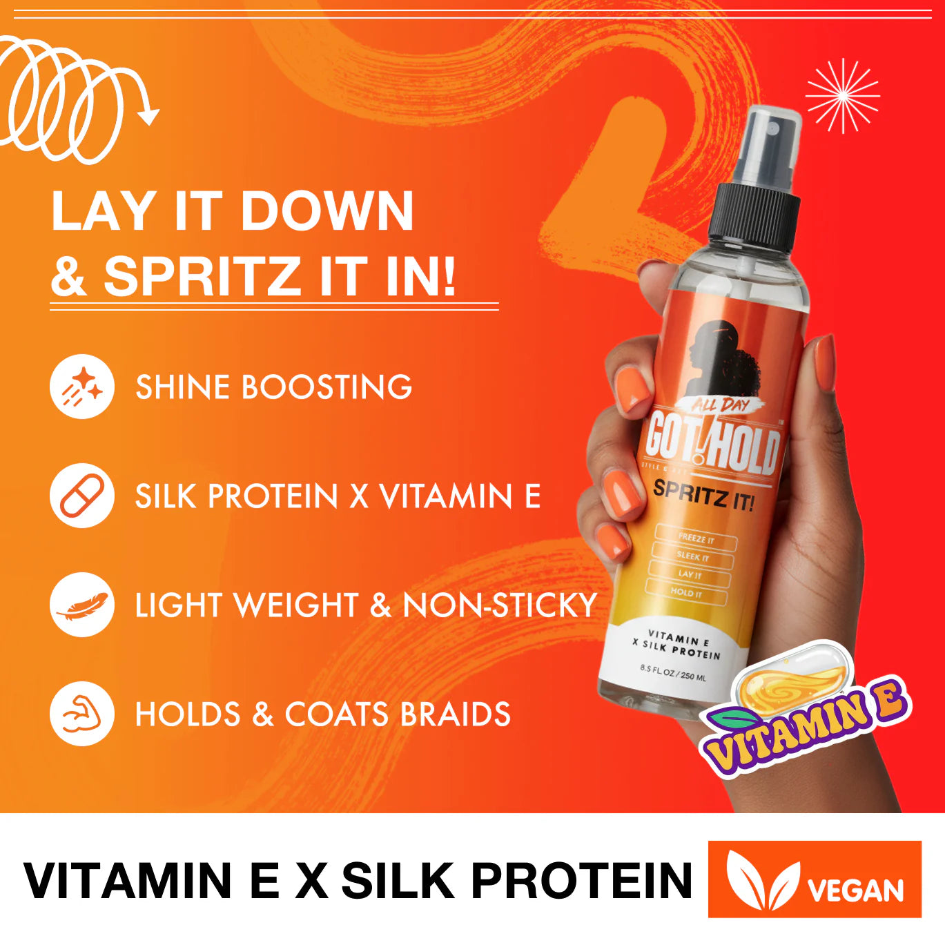 All Day Got Hold Style & Set Spritz It! 250ml