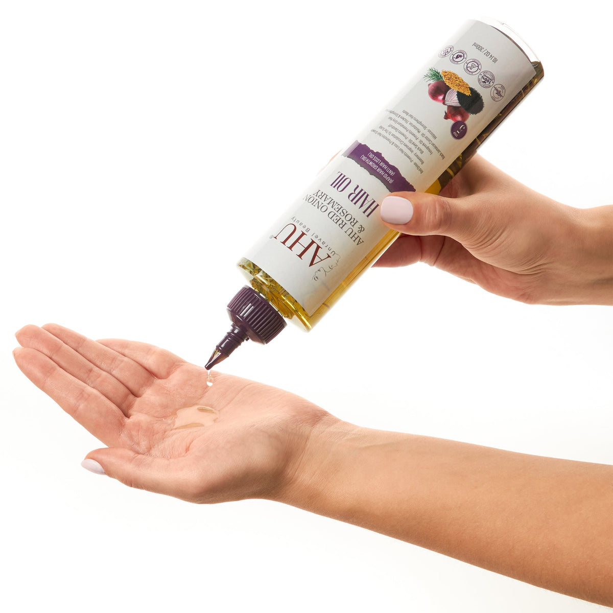 AHU Red Onion & Rosemary Hair Oil 300ml