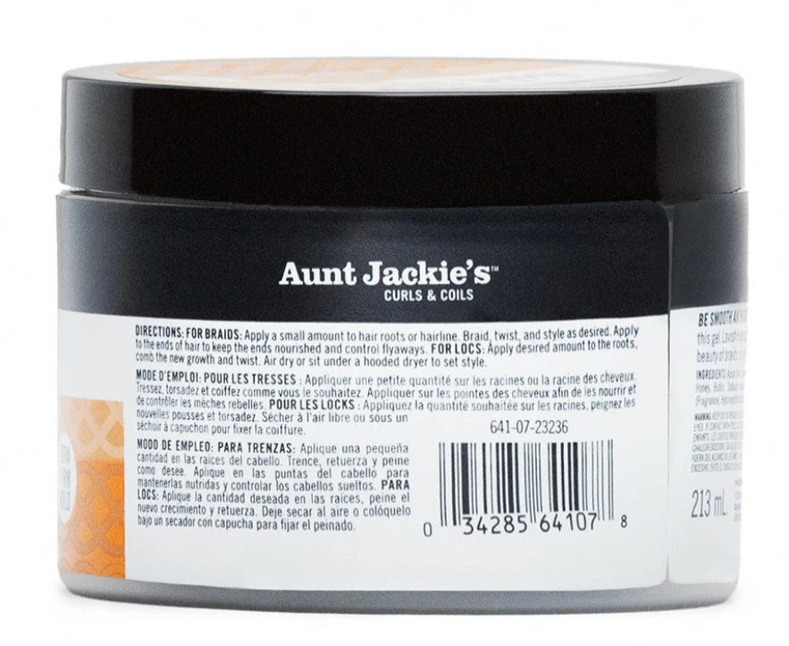 Aunt Jackie's Hold Tight! Braid & Twist Gel with Extra Firm Hold 7.5oz