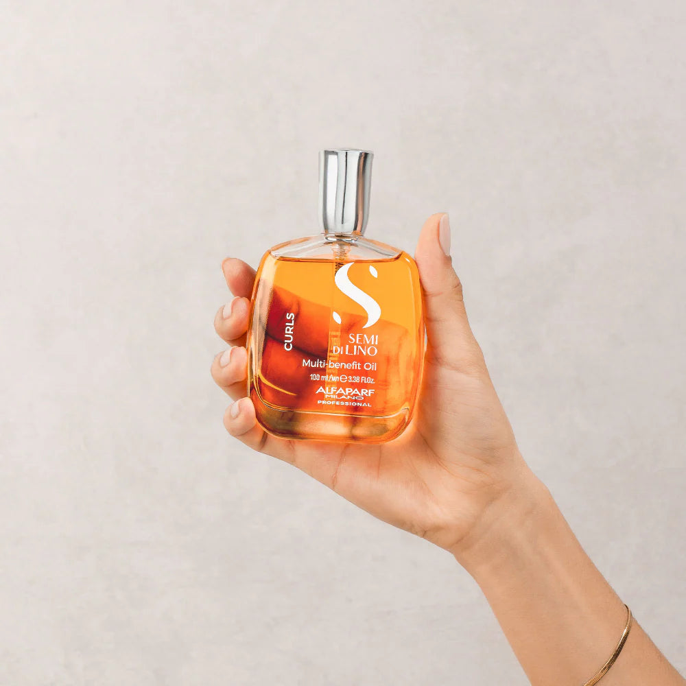 Alfaparf Milano Semi Di Lino Curls Multi Benefit Oil 100ml