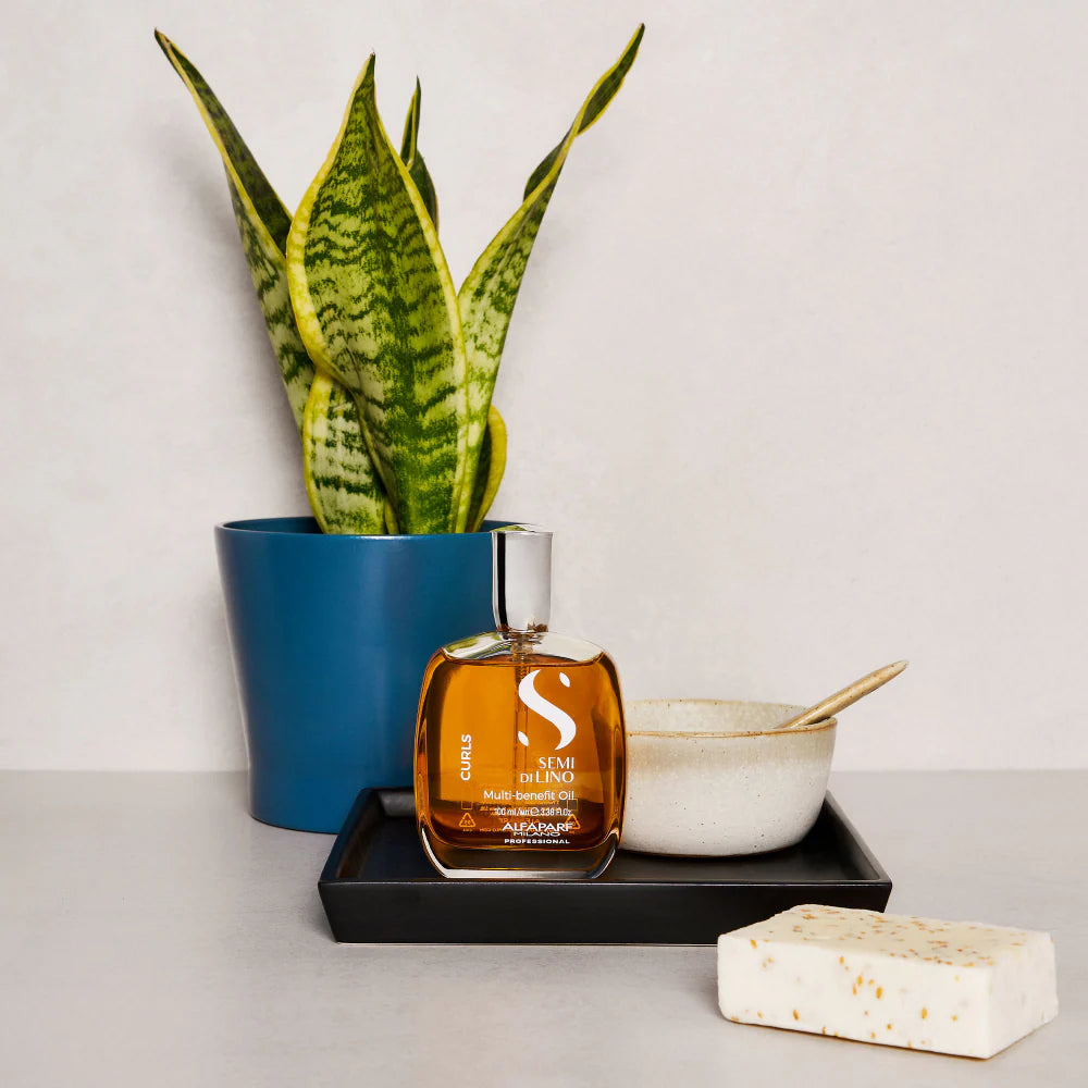 Alfaparf Milano Semi Di Lino Curls Multi Benefit Oil 100ml