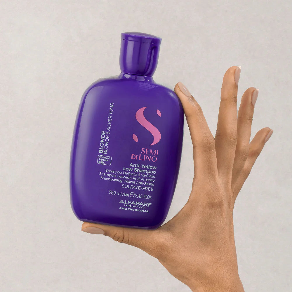 Alfaparf Milano Semi Di Lino Blonde Anti-Yellow Shampoo