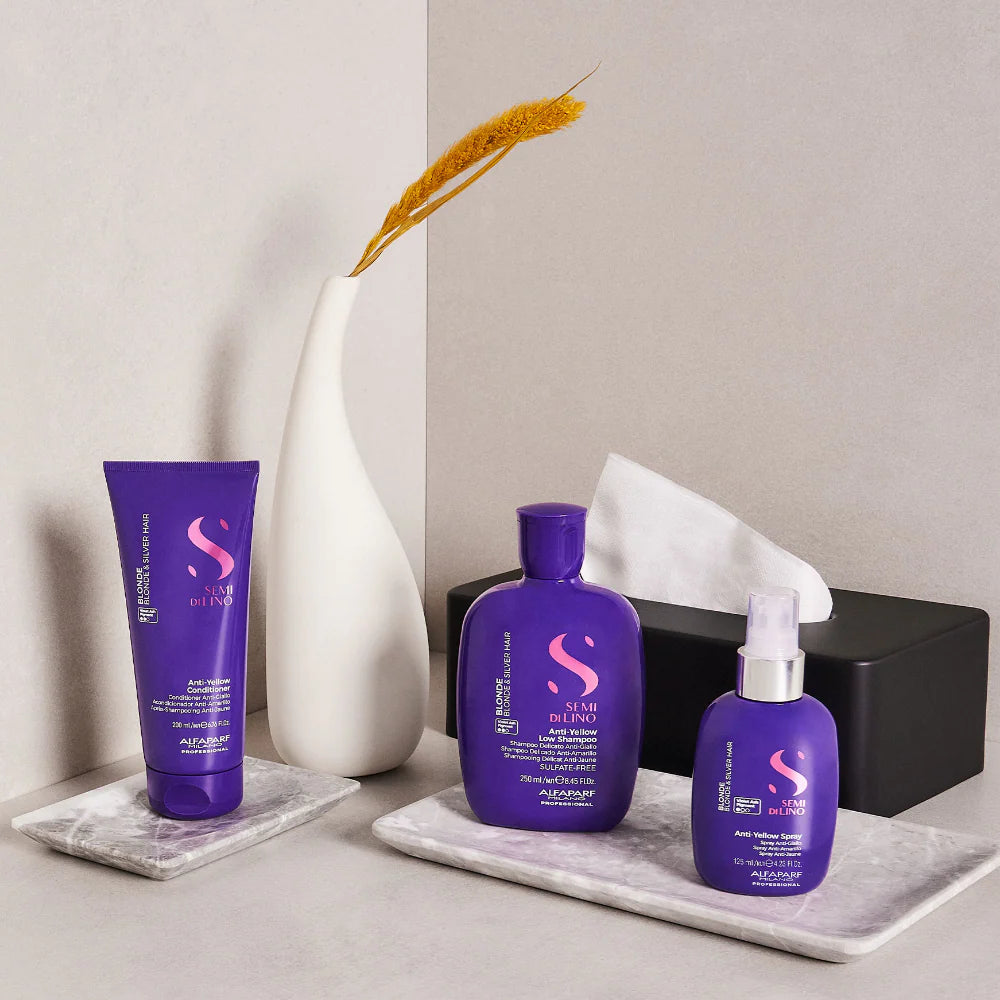 Alfaparf Milano Semi Di Lino Blonde Anti-Yellow Shampoo