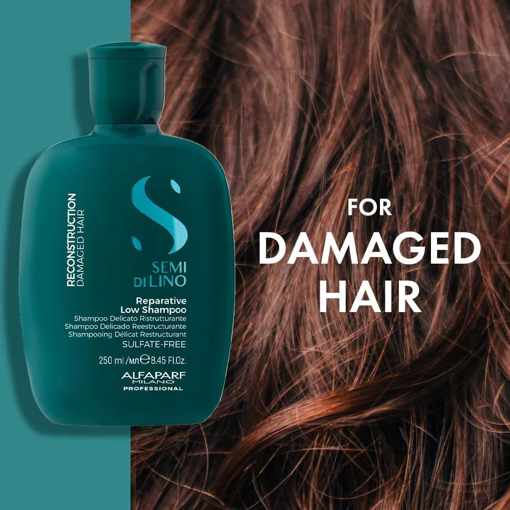 Alfaparf Milano Semi Di Lino Reconstruction Reparative Low Shampoo