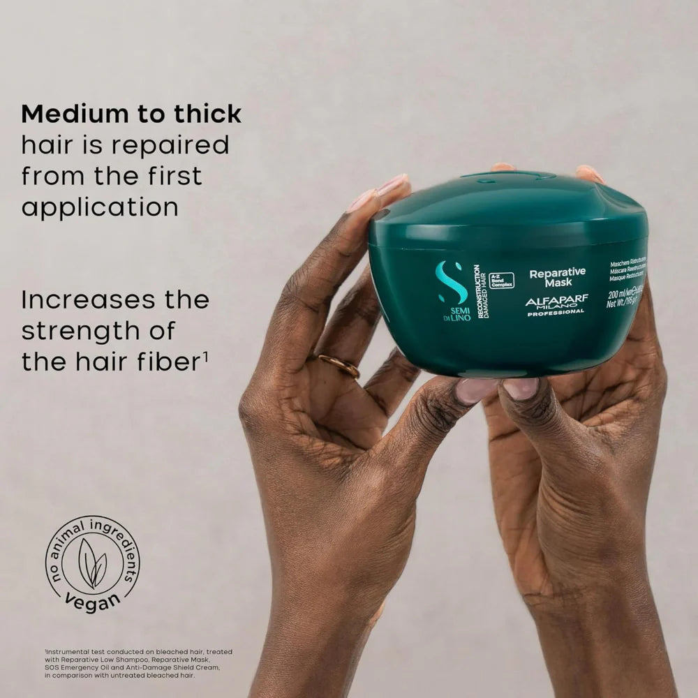 Alfaparf Milano Semi Di Lino Reconstruction Reparative Mask