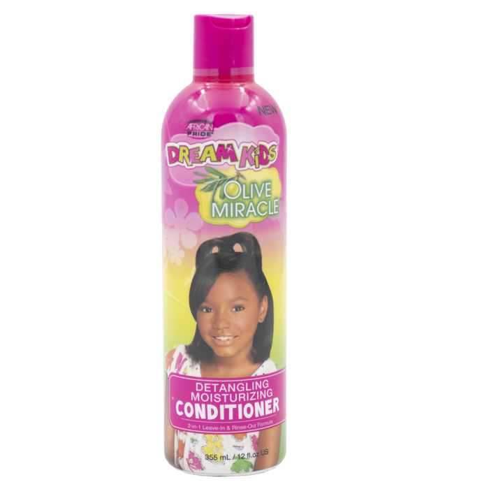 African Pride Dream Kids Olive Miracle Detangling Moisturizing Conditioner 12oz