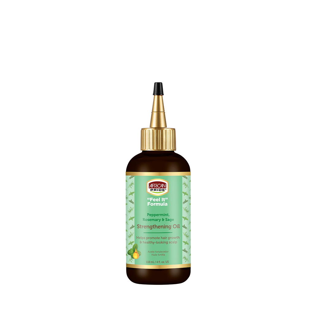 African Pride &quot;Feel It&quot; Formula Strengthening Oil 4oz