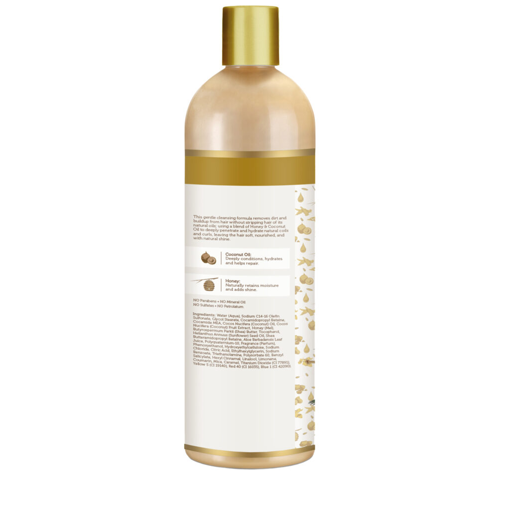 African Pride Moisture Miracle Honey & Coconut Oil Shampoo 16oz