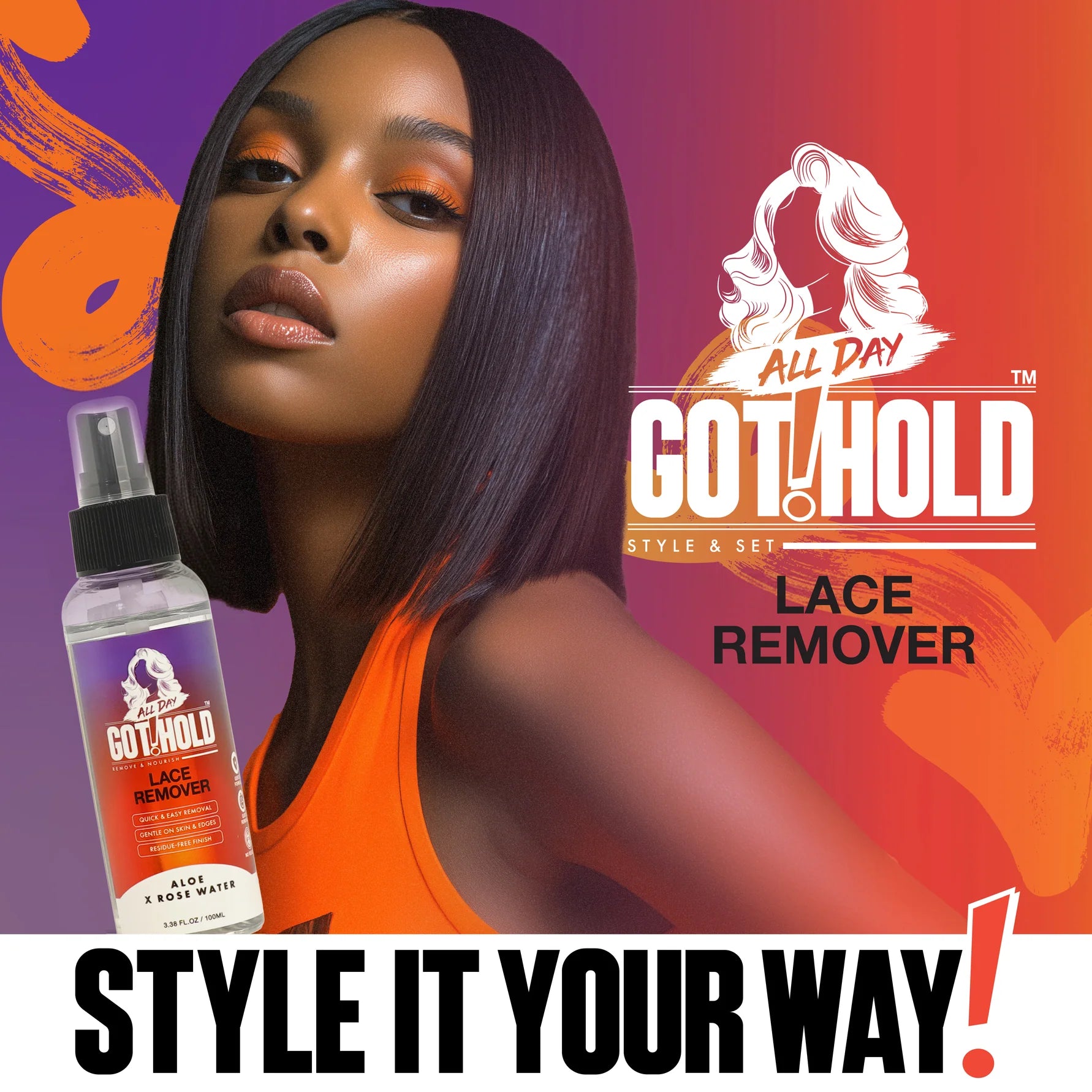 All Day Got Hold Remove & Nourish Lace Remover 100ml
