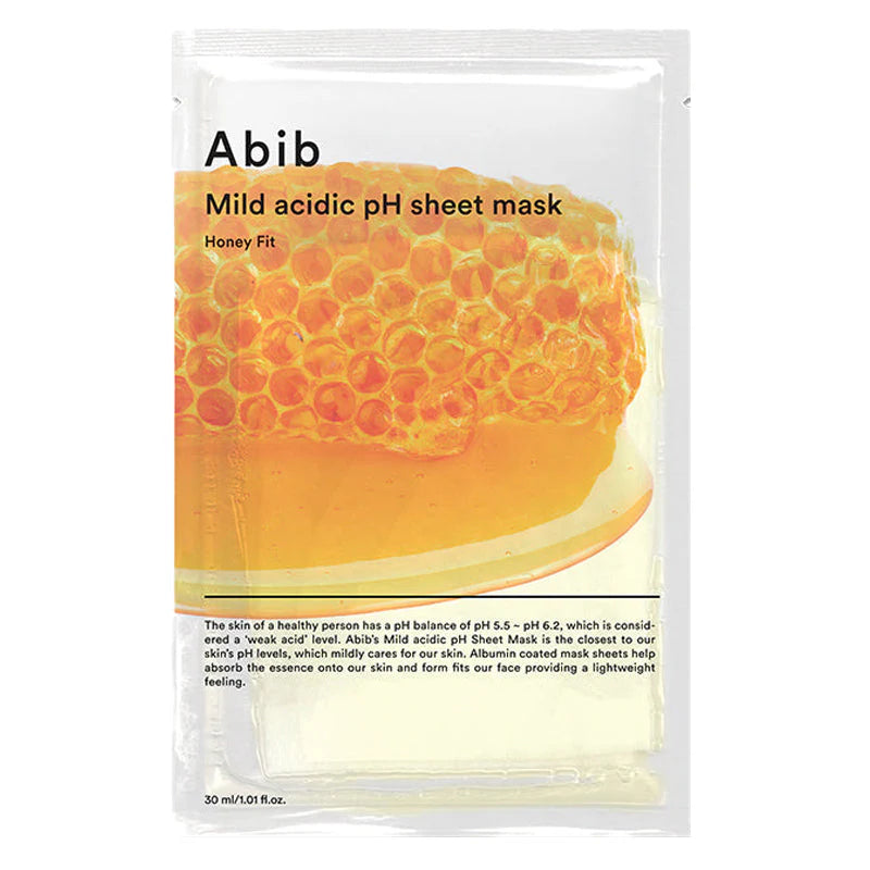 Abib Mild Acidic pH Sheet Mask Honey Fit