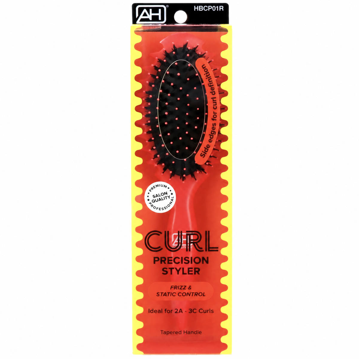 Absolute Hot Curl Precision Styler Tapered Handle Red