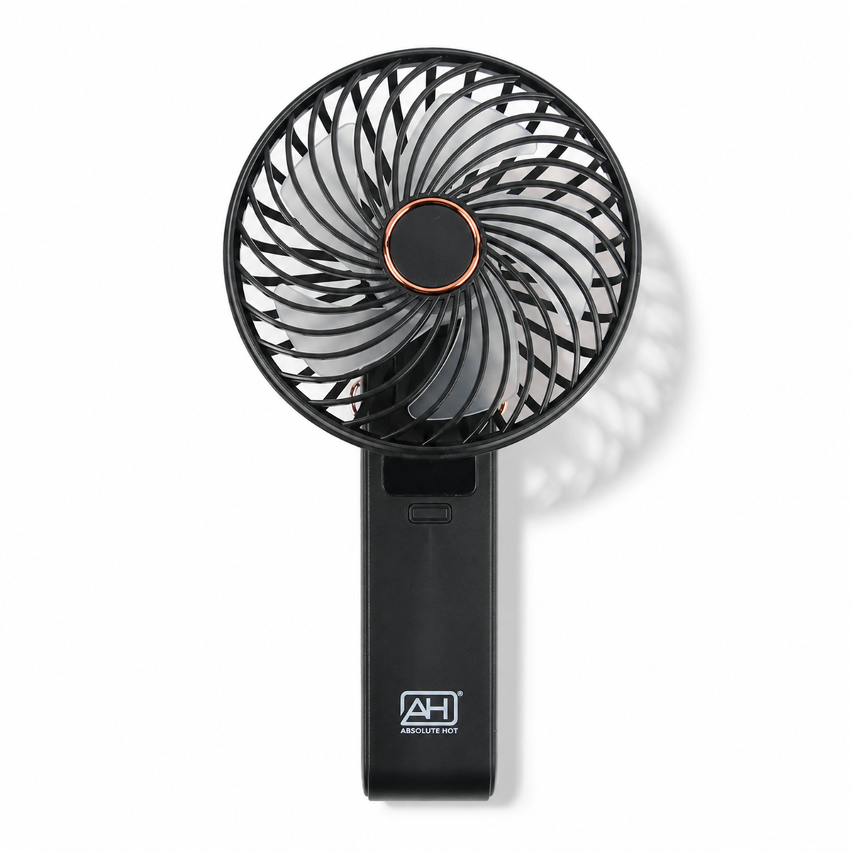 Absolute Hot LED Foldable Beauty Fan Black
