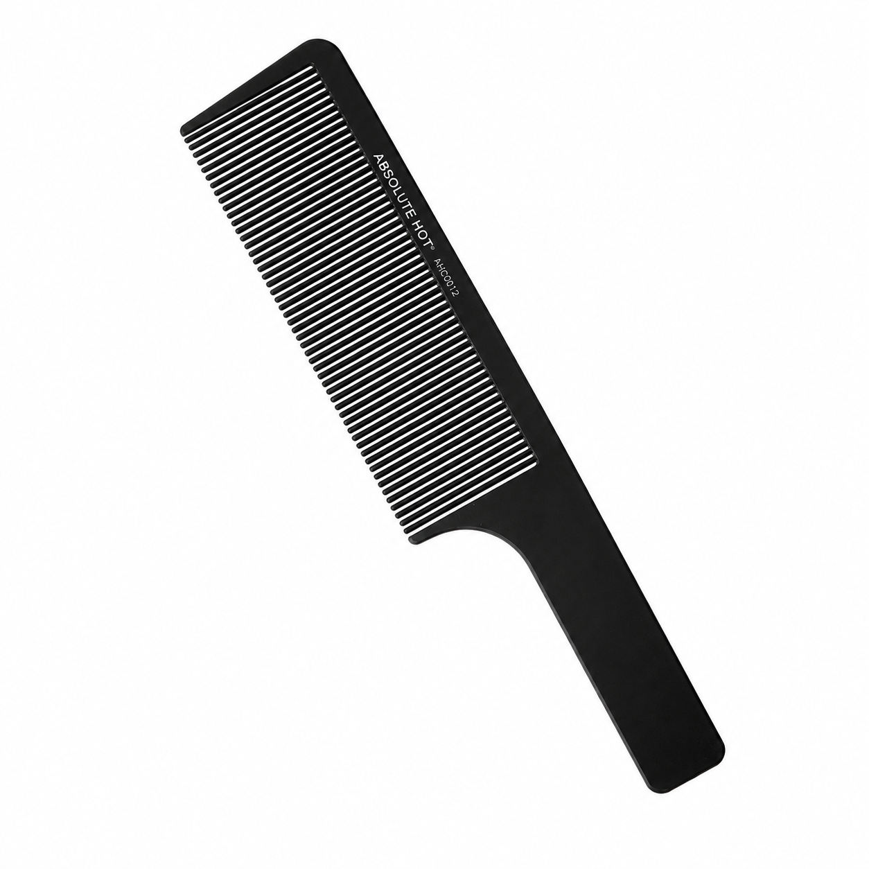Absolute New York Professional Carbon Comb Clipper 7.5in heat resistant styling comb available at Kiyo Beauty