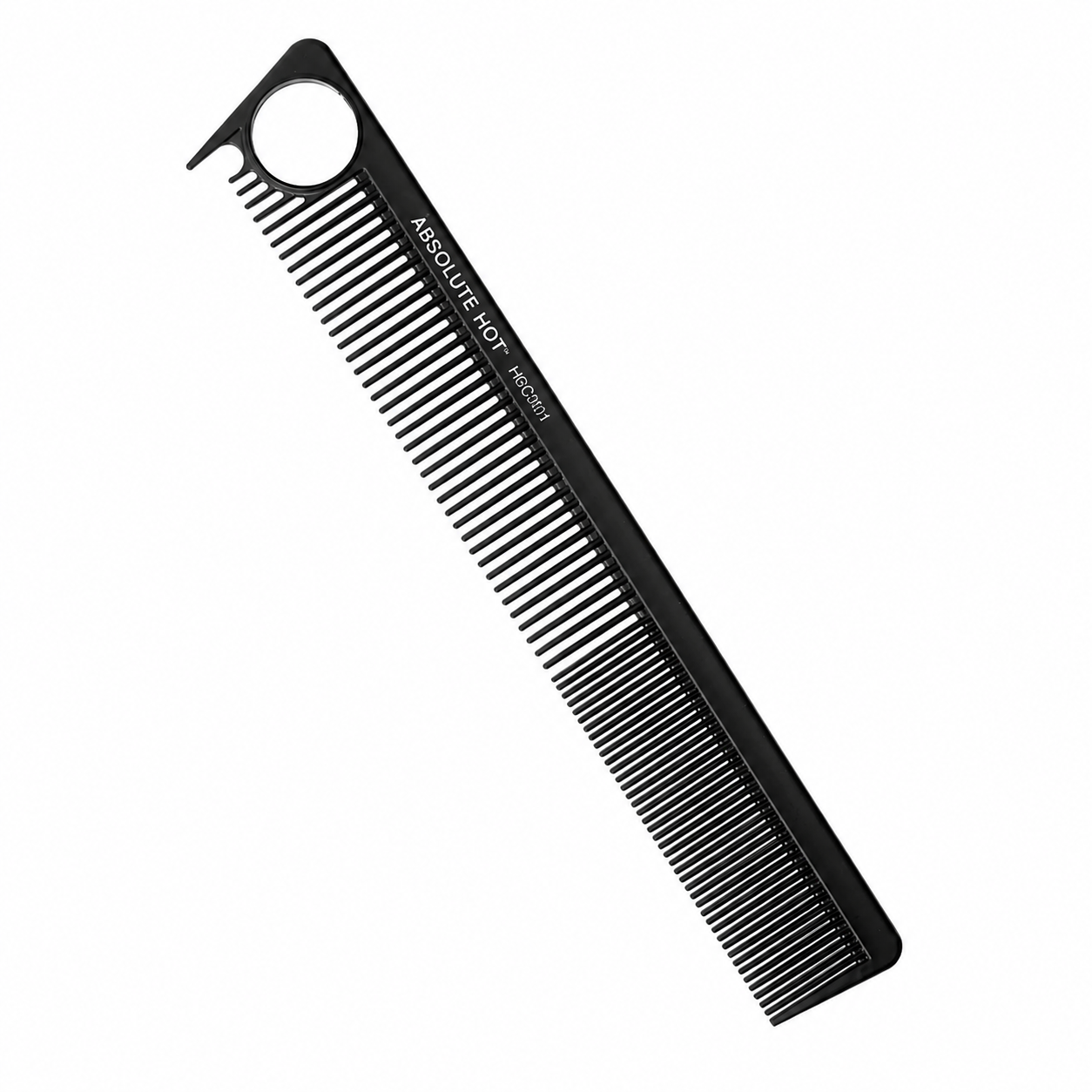Absolute New York Professional Carbon Comb Cutting 9in heat resistant carbon comb available at Kiyo Beauty