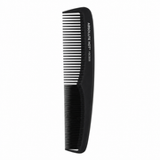 Absolute New York Professional Carbon Comb Extra Fine and Fine Tooth 7.5in heat resistant carbon comb available at Kiyo Beauty