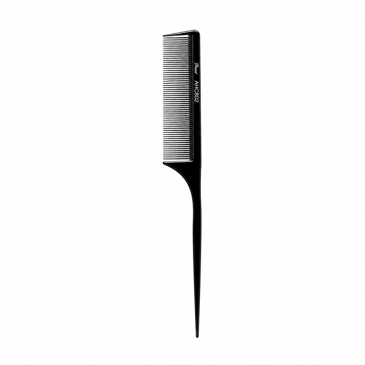 Absolute New York Professional Carbon Comb Rat Tail Fine Tooth heat resistant carbon comb available at Kiyo Beauty