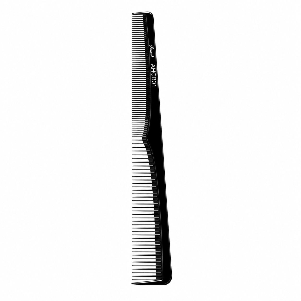 Absolute New York Professional Carbon Comb Styling Extra Fine Tooth heat resistant carbon comb available at Kiyo Beauty