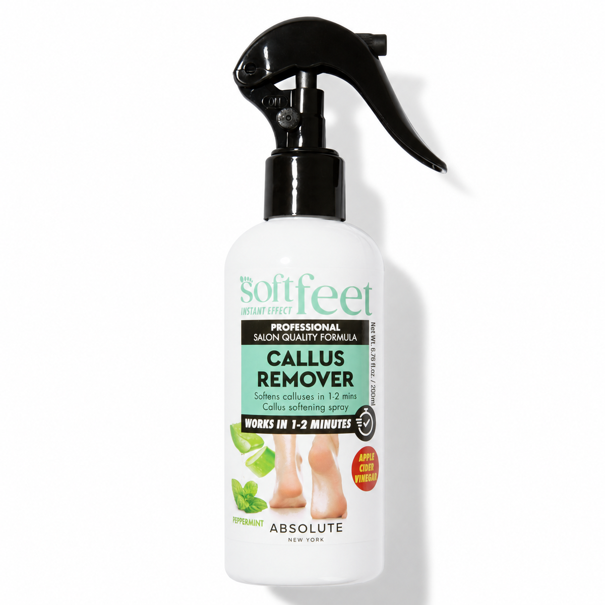 Absolute New York Soft Feet Callus Remover 200ml